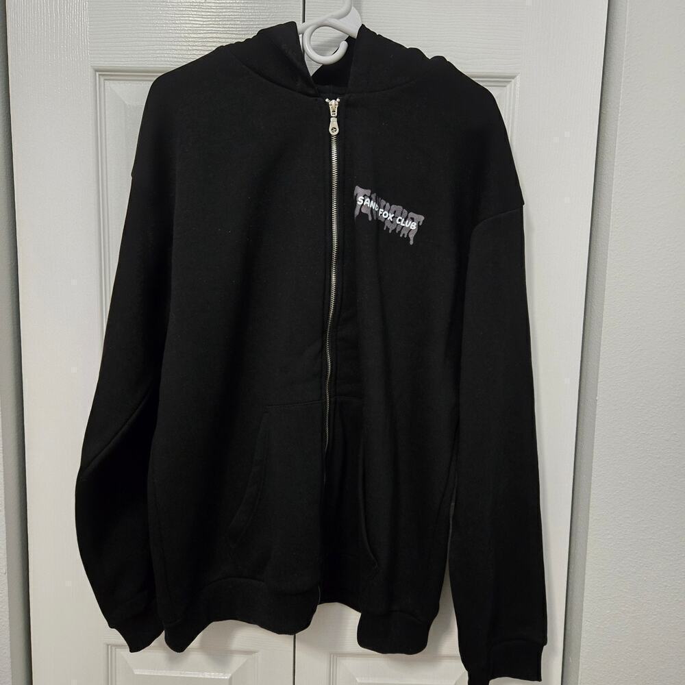 Spy X Family Twilight/Loid Froger Kinoko Oversized zipper up‎ hoodie Sz Large